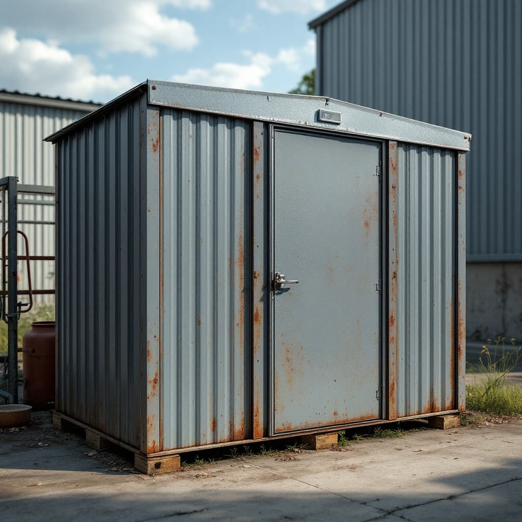 Steelhaul 8x7.5 Outdoor Storage Shed