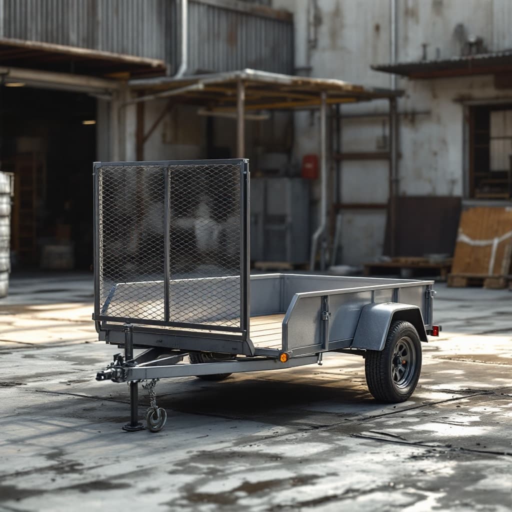 Steelhaul 6x12 Single-Axle Utility Trailer, 2,990 GVWR