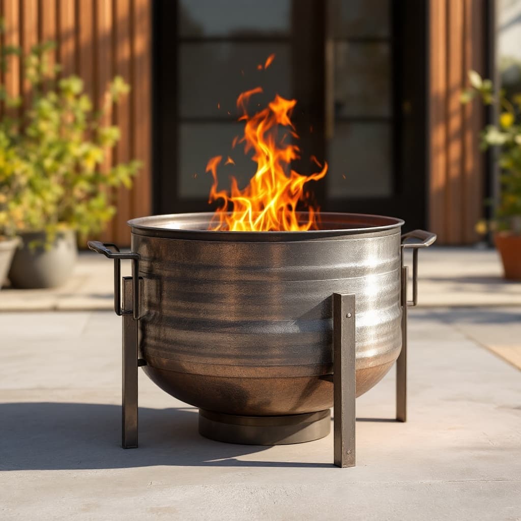 Steelhaul Modular Outdoor Kitchen Cart with Grill Box