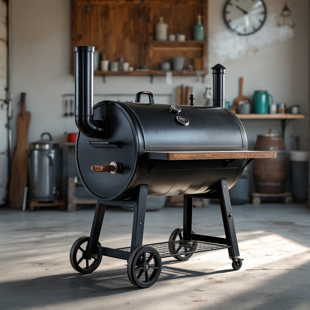 Steelhaul 24-Inch Propane Smoker - 1,008 Sq In Cooking Area