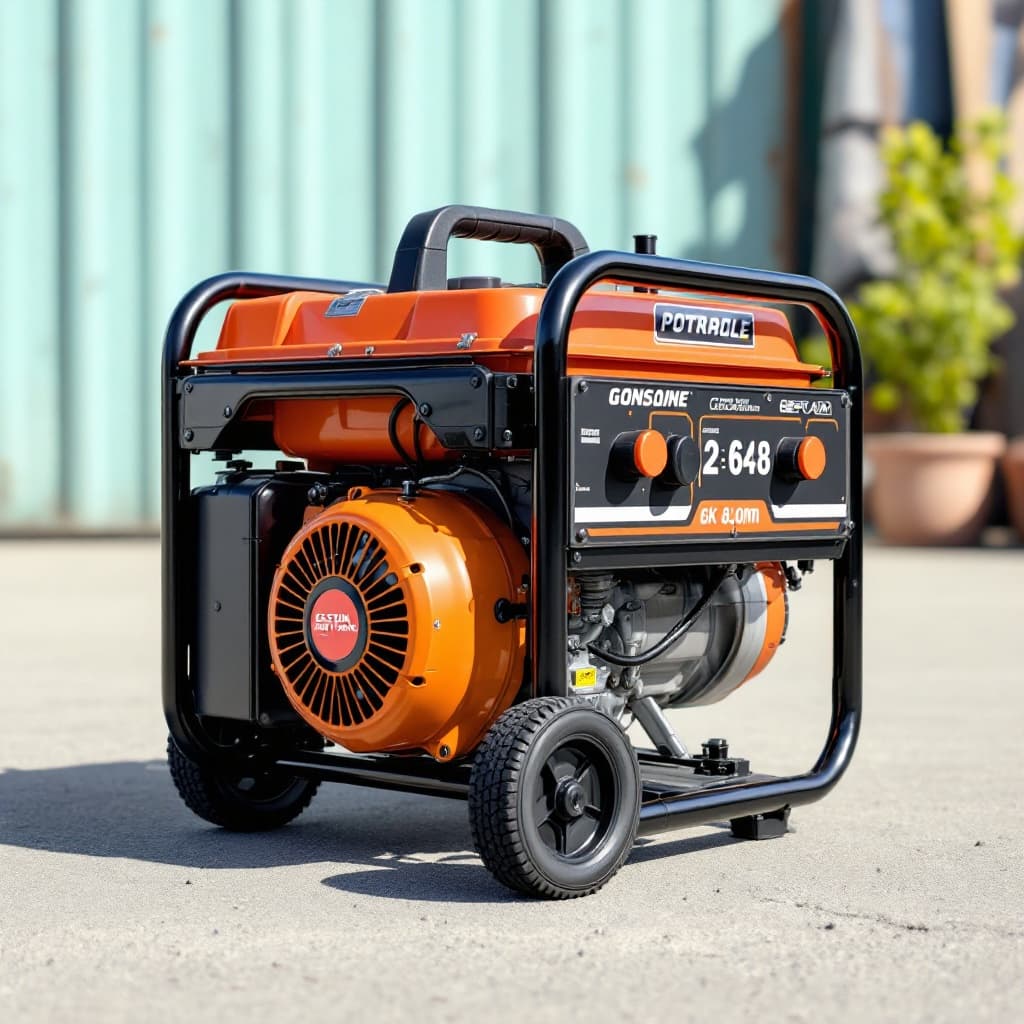 Steelhaul 7500W Dual Fuel Portable Generator