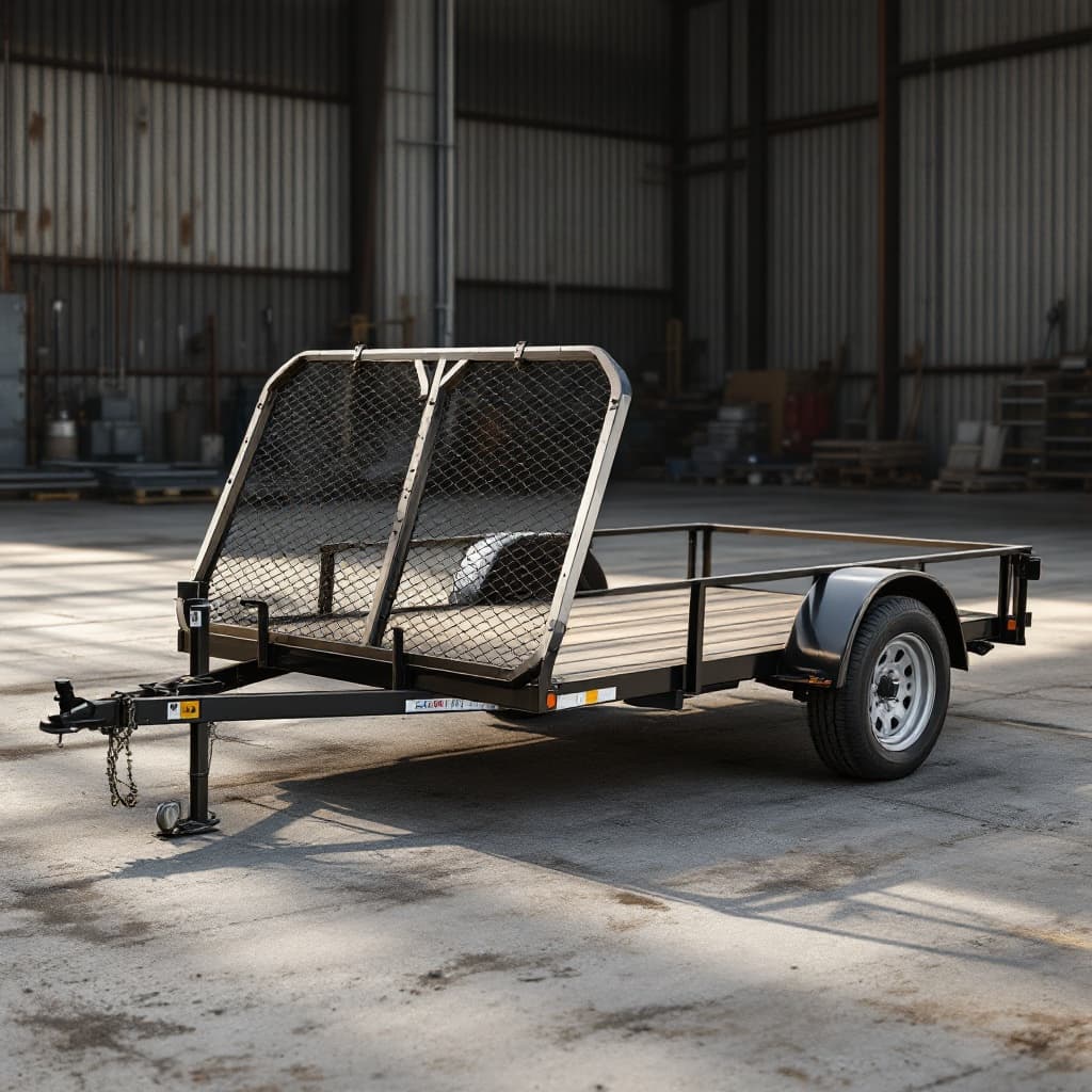 Steelhaul 7x16 Low-Profile Utility Trailer, 10,000 GVWR