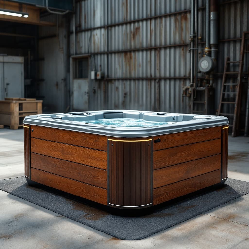 Steelhaul 6-Person Lounger Hot Tub