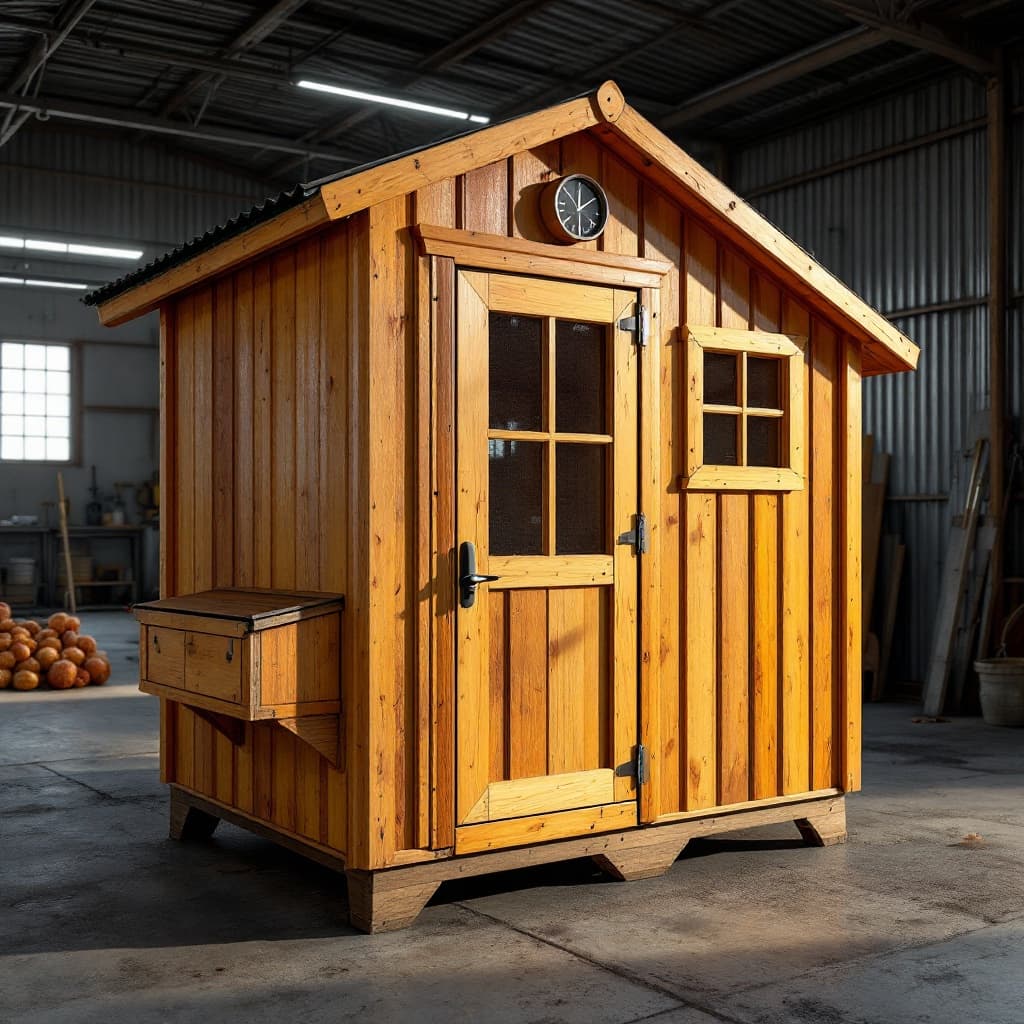 Steelhaul Large Chicken Coop, 8-10 Hens