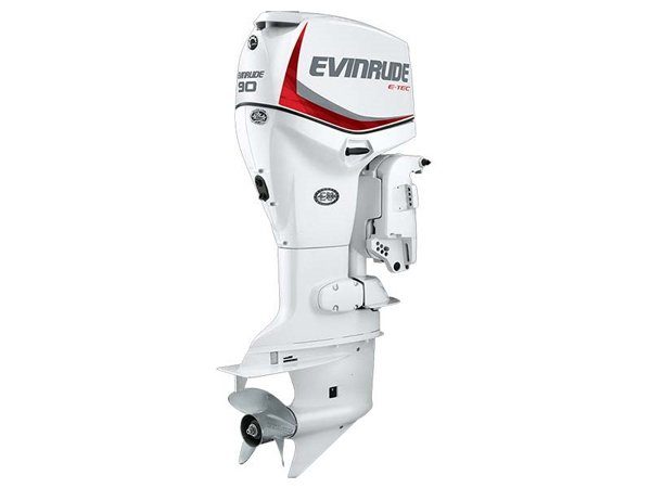 Pre-Owned 2018 Evinrude E-TEC 90 HP E90DSL Outboard Motor