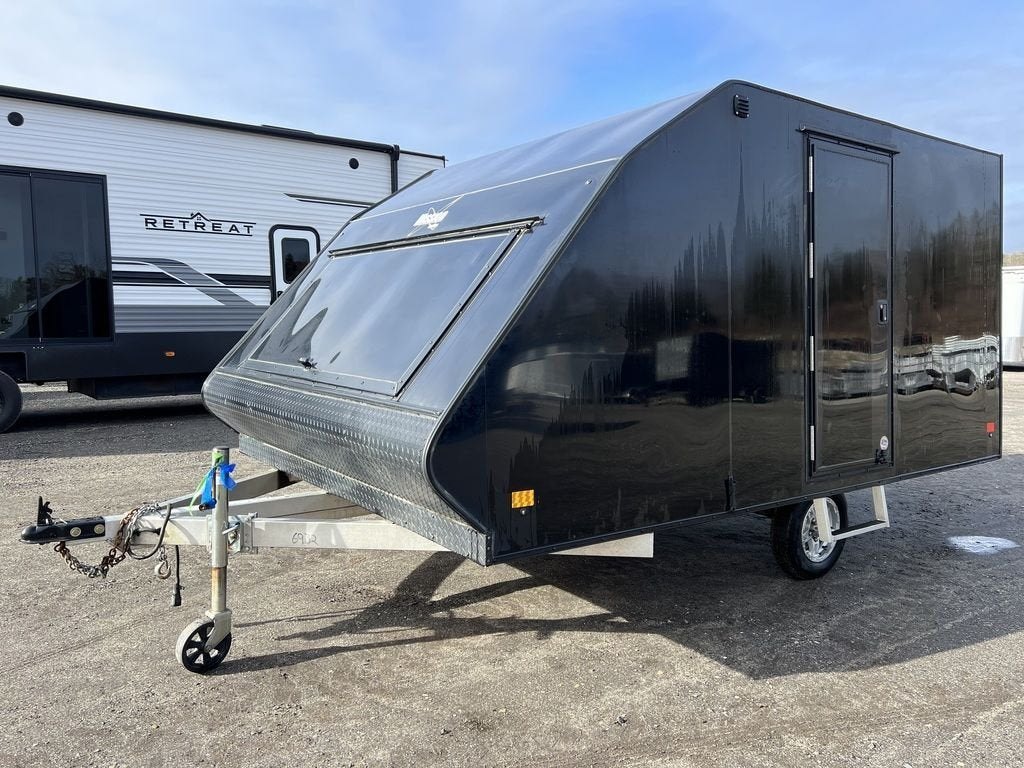 2021 Mission Trailers 101ร12 Aluminum 2-Place Crossover/Hybrid w/Blackout PKG