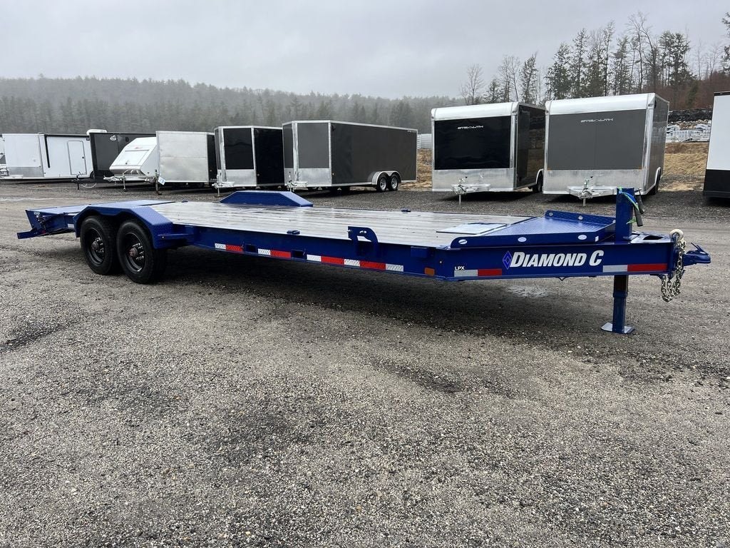 2022 Diamond C 7ร24 20K Low Profile Equipment Trailer w/Max Ramps