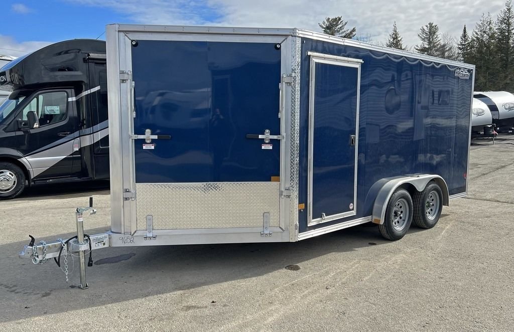 2023 High Country 7.5ร14 Aluminum 2/3-Place Drive In/Out w/Tapered Ramp Doors