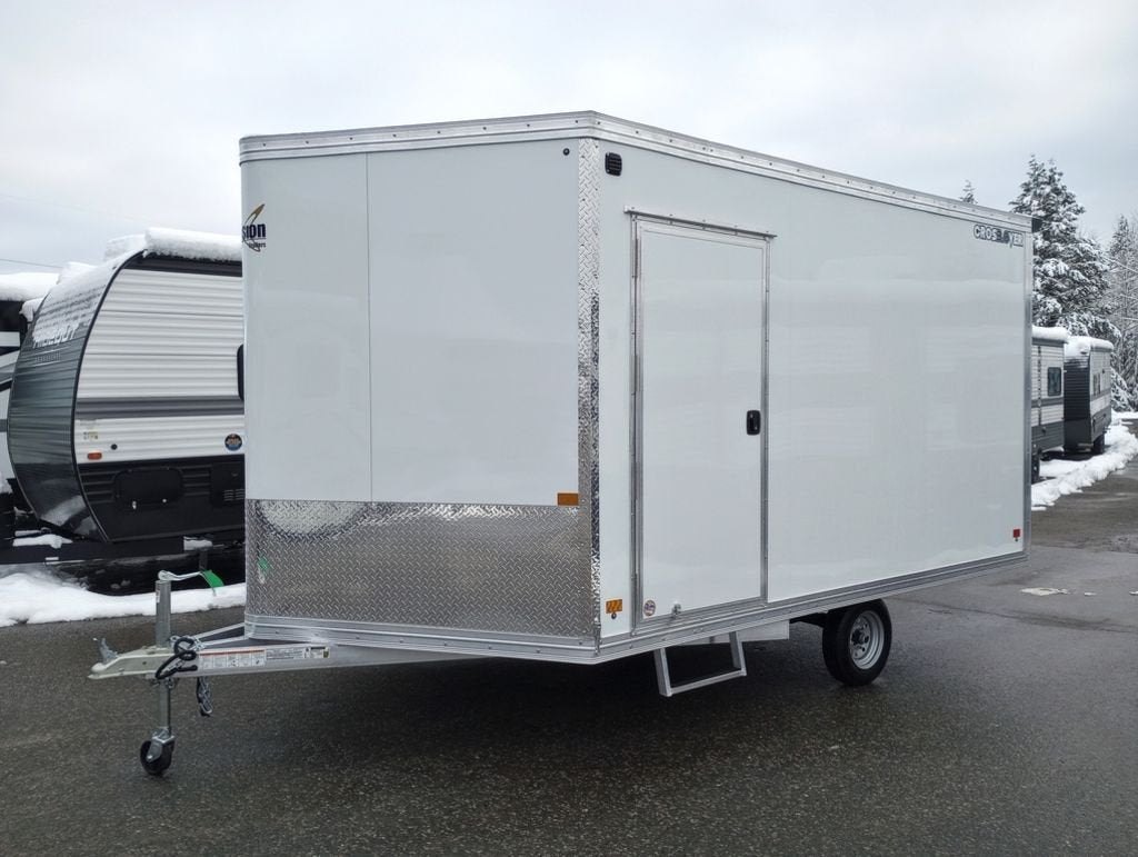 2024 Mission Trailers 101ร12 Aluminum 2 Place Crossover 3.0 w/Side X Side Pkg, Rear Canopy