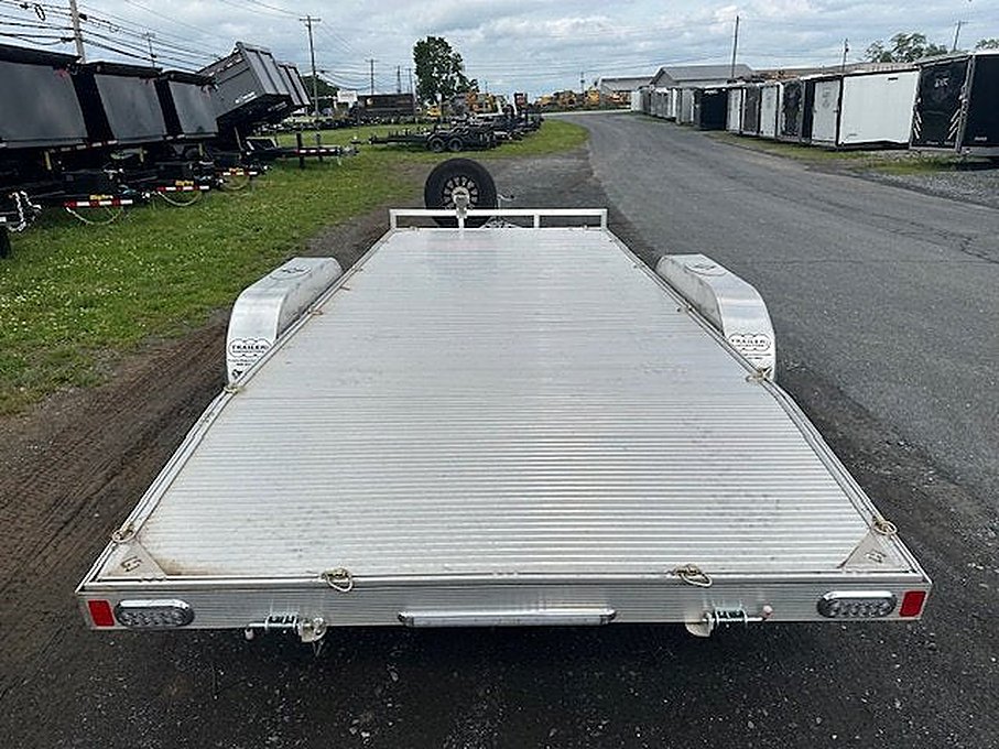 2024 Sport Haven 7ร18 Aluminum Car Trailer โ 6k Torsion Axles