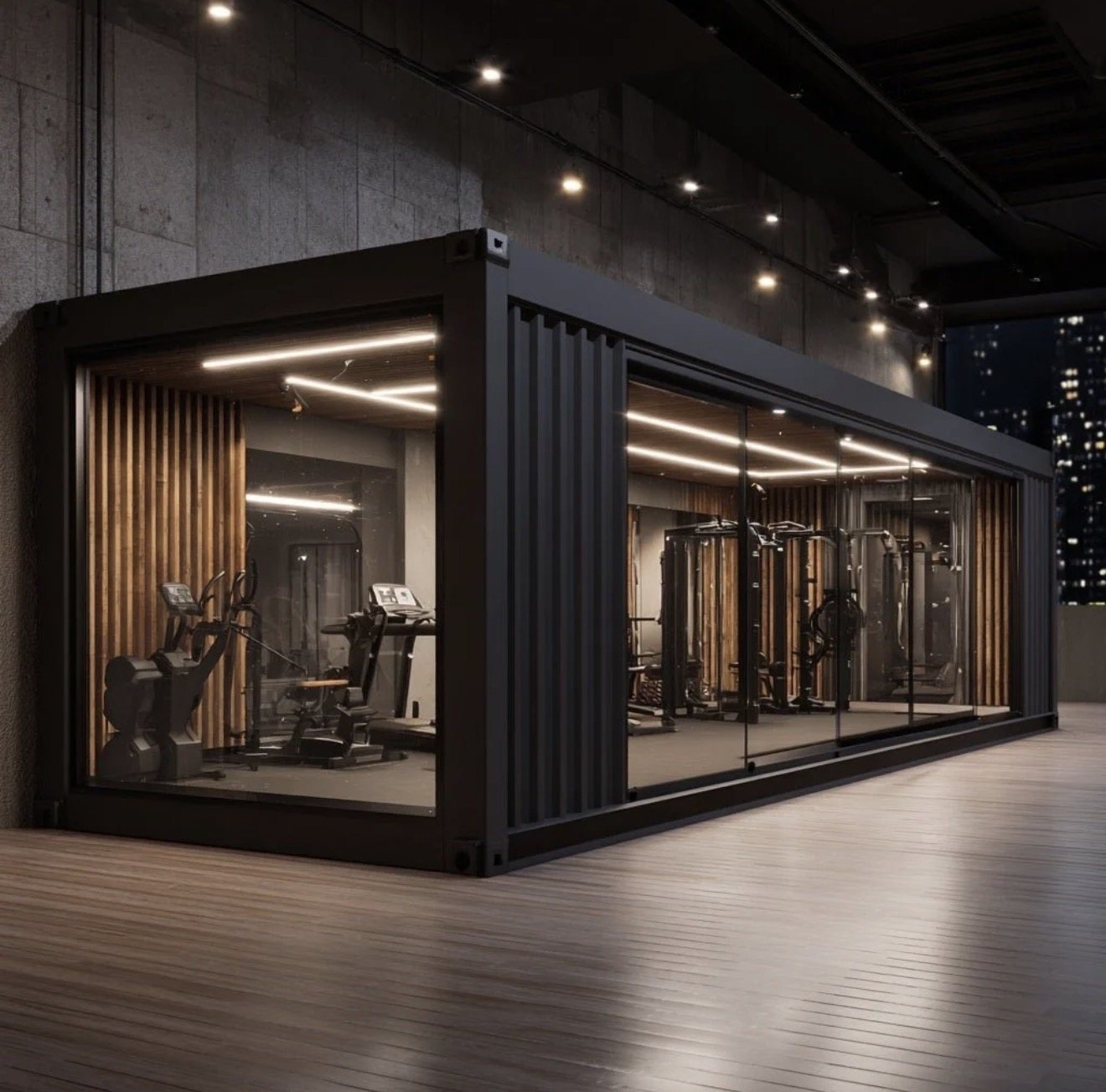 20ft Shipping Container Gym