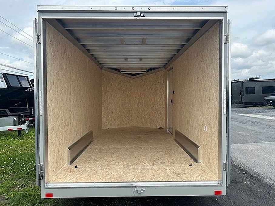 ATC 7.5 x 14 Aluminum Enclosed Cargo Trailer โ Barn Doors