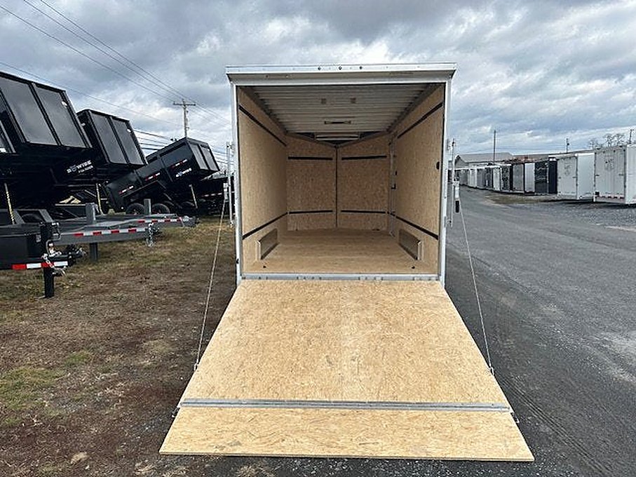 ATC 7.5 x 16 Aluminum Enclosed Cargo Trailer โ Spoiler
