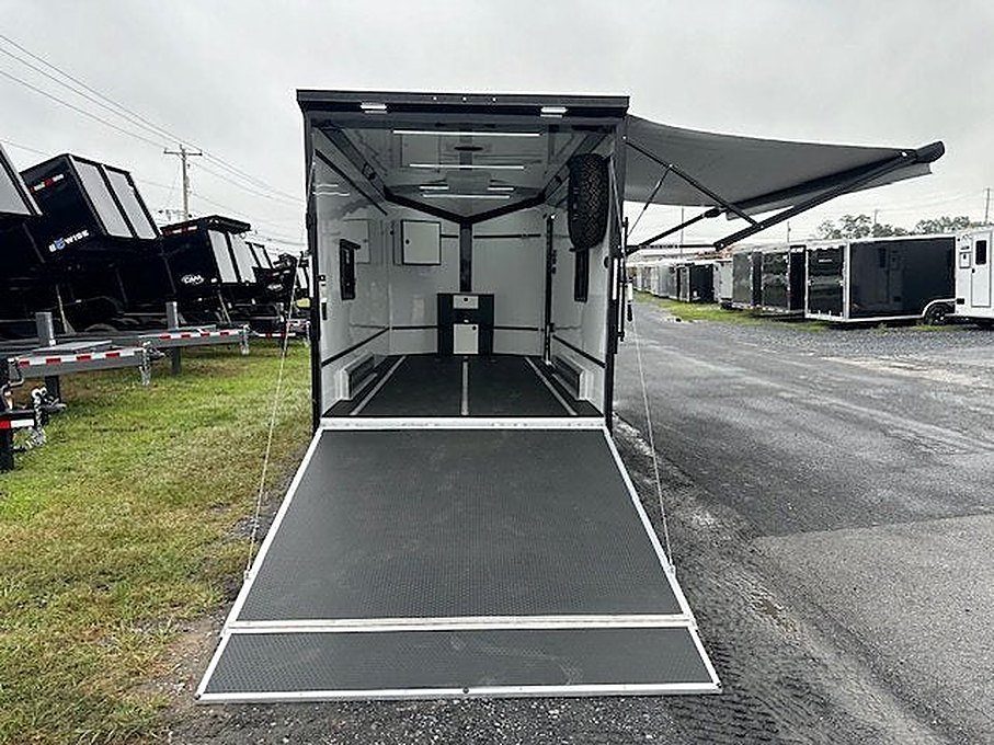 ATC 7.5 x 16 Aluminum Enclosed Trailer โ Adventure Package