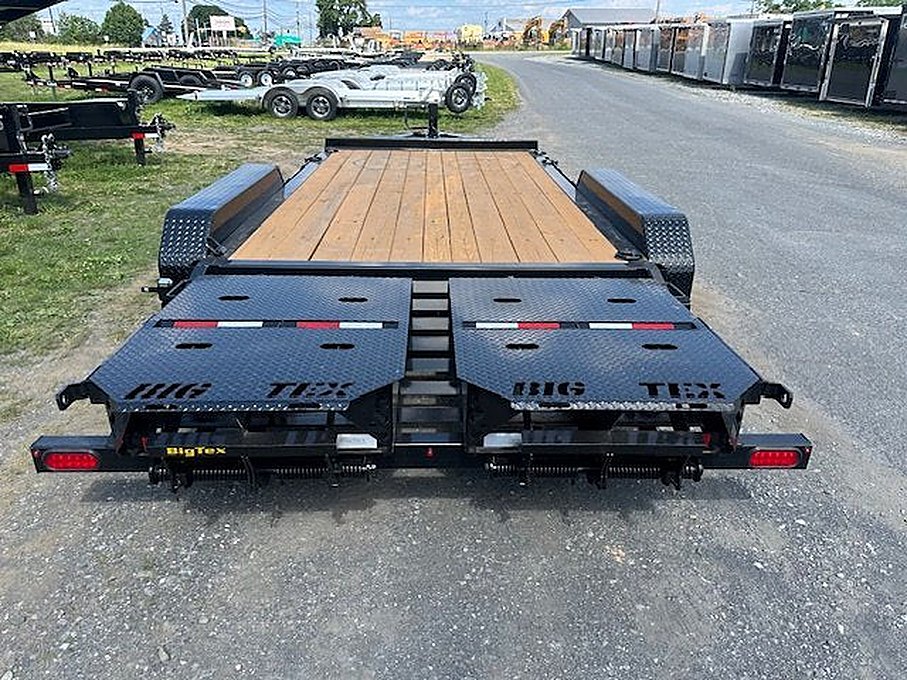 Big Tex 14EH Low Profile 7 x 16 Equipment Trailer โ Mega Ramps