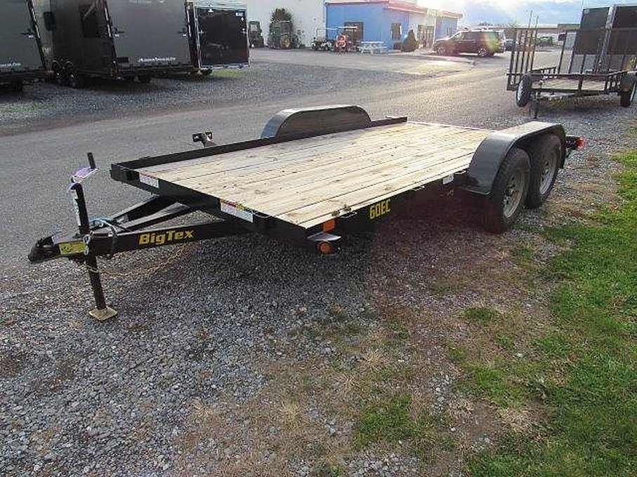 Big Tex 7 x 14 Economy Tandem Axle Car Hauler โ Slide Out Ramps