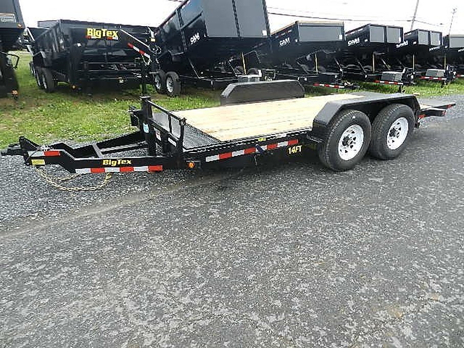 Big Tex 7 x 16 Full-Tilt Equipment Trailer โ Removable Fenders