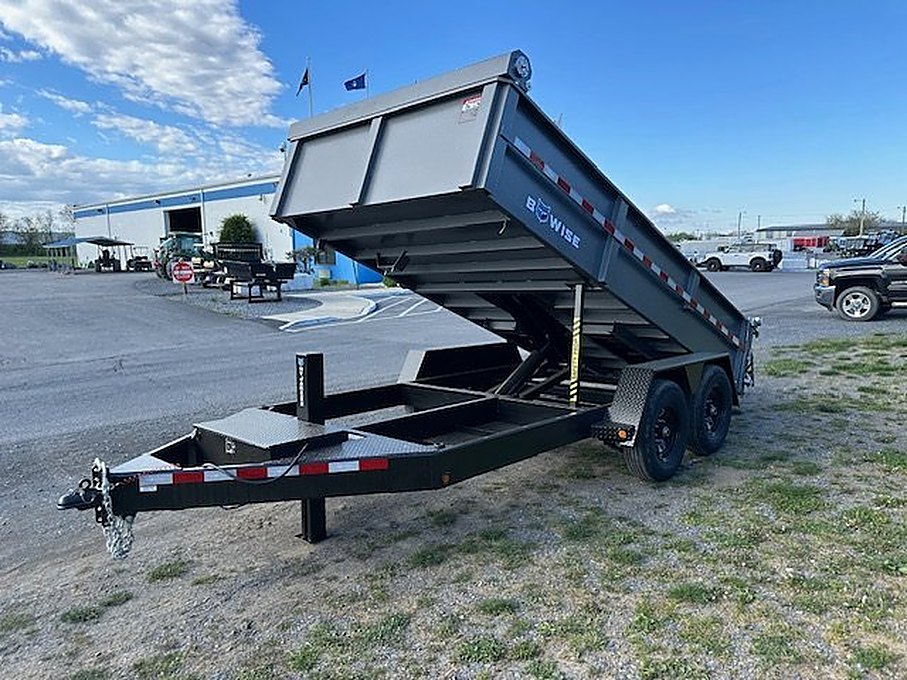 BWise 7 x 14 Low Profile Dump Trailer โ Tarp Kit