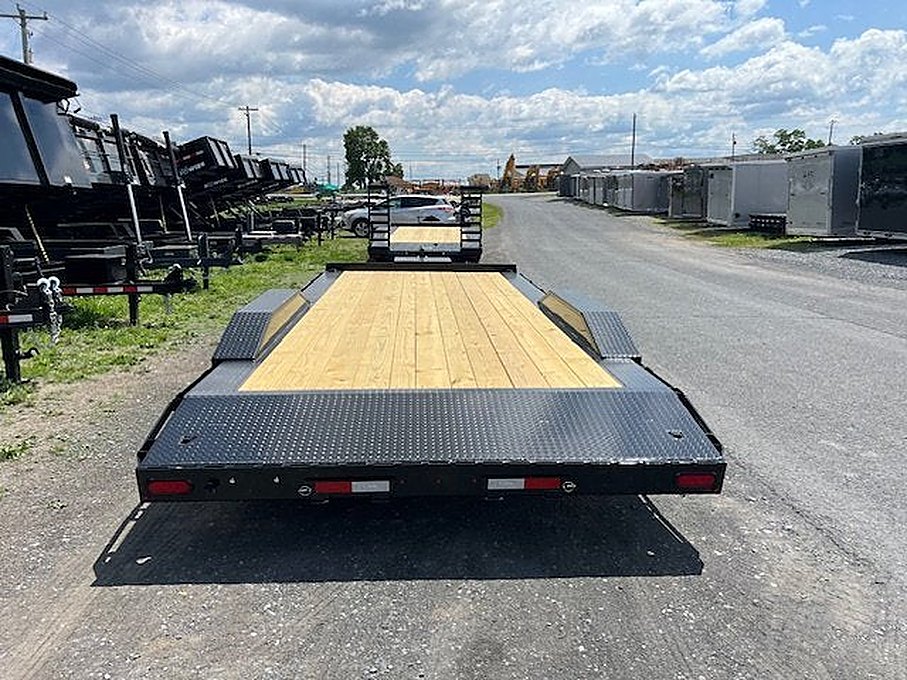 CAM Superline 8 x 20 Full Width Equipment Trailer โ Slide Out Ramps