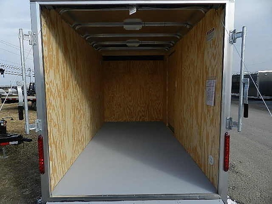 Car Mate 6 x 12 Enclosed Cargo Trailer โ 6โณ Added Height