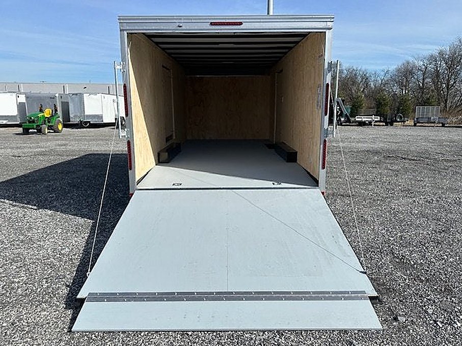 Car Mate 8.5 x 20 Enclosed Car Hauler โ Escape Door