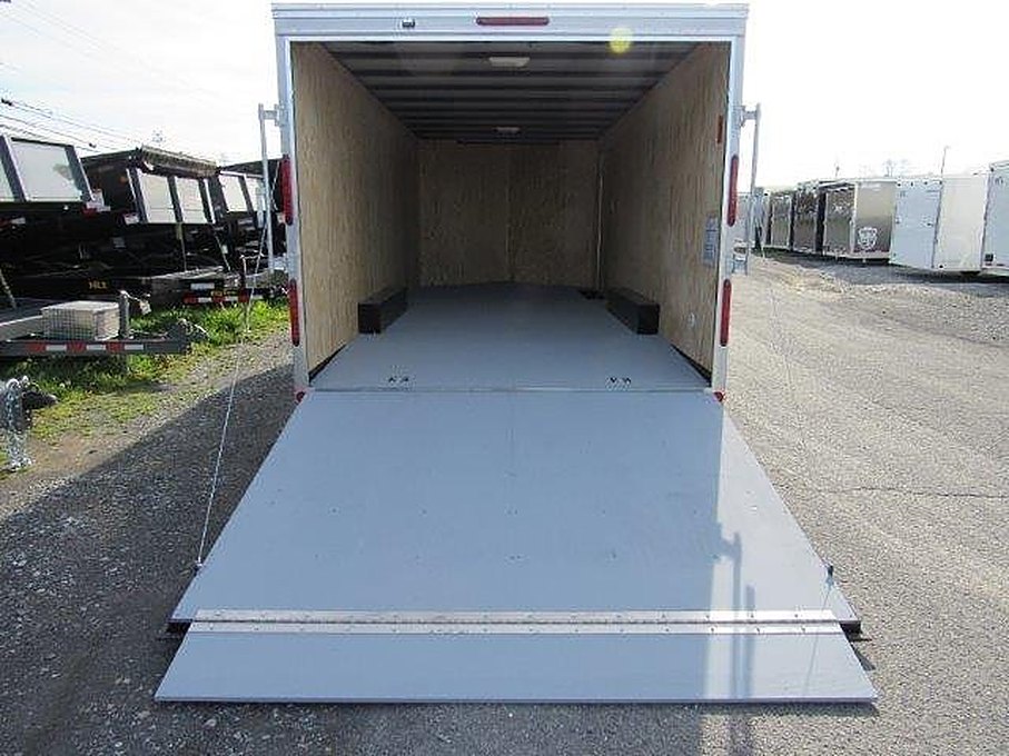 Car Mate 8.5 x 20 V-Nose Enclosed Car Hauler โ Extended Tongue
