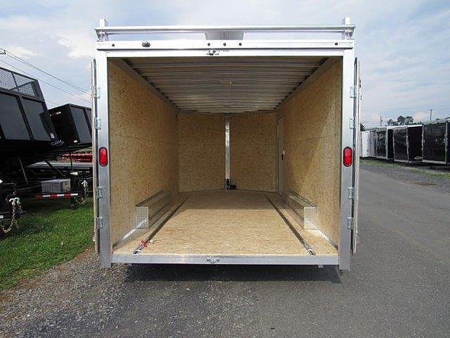 Cargo Pro 8.5ร16 Aluminum Enclosed V-Nose Trailer