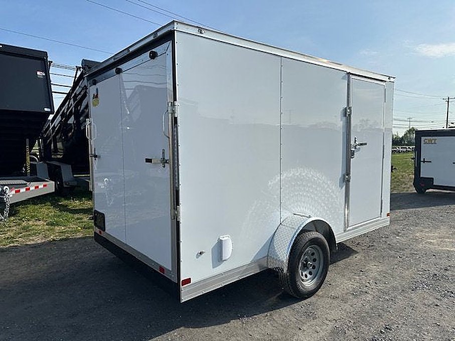Covered Wagon 7โx12โฒ Enclosed Trailer โ 6โณ Added Height