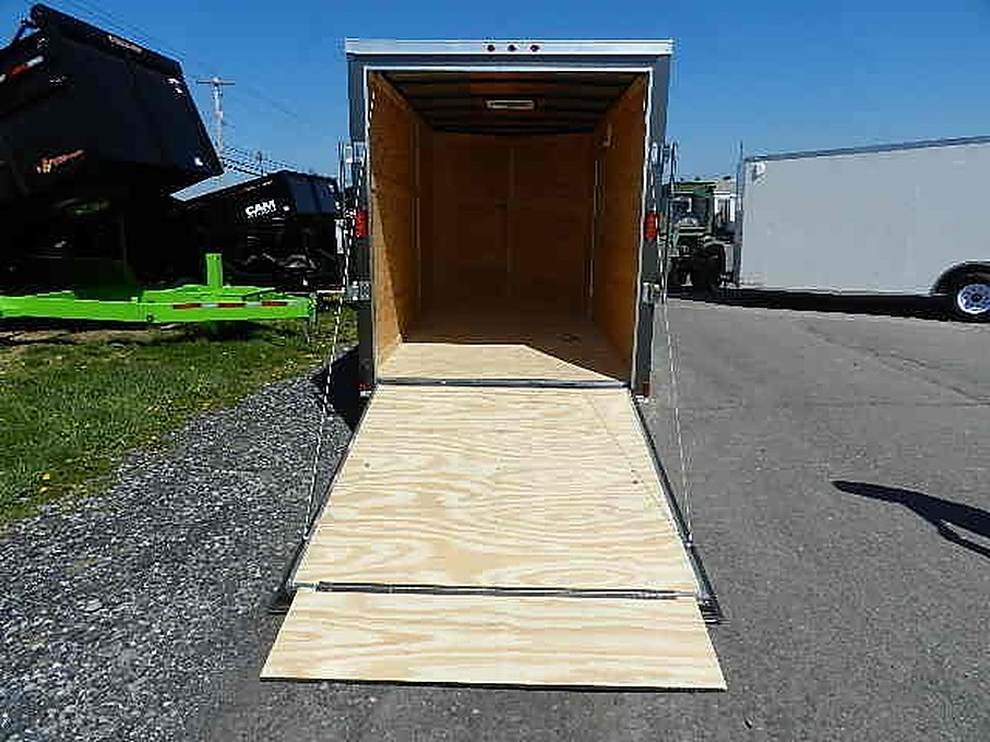 Diamond Cargo 6 x 12 Enclosed Trailer โ Ramp Door