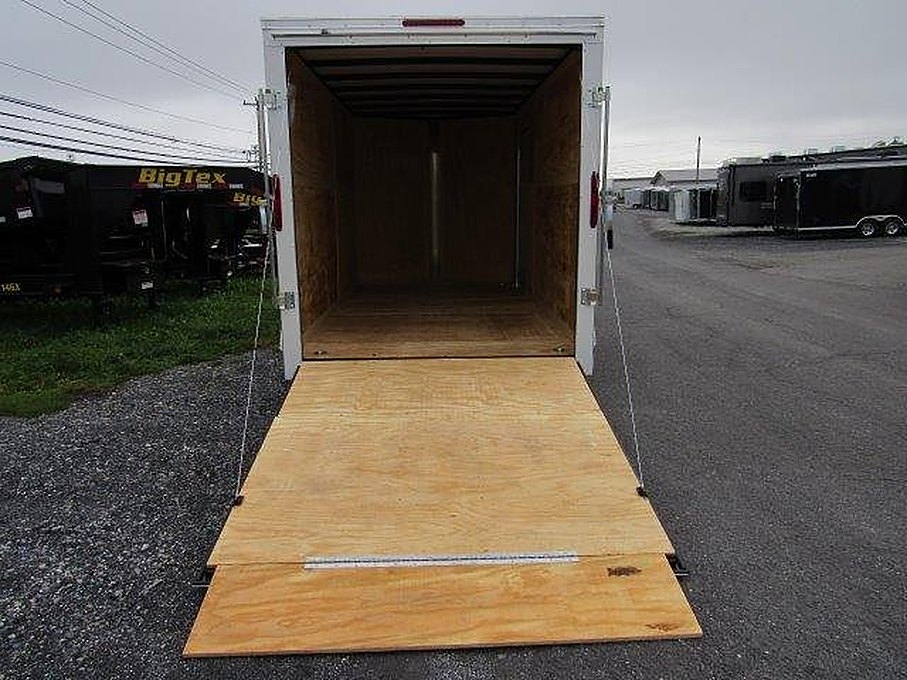 Homesteader 7 x 14 V-Nose Enclosed Trailer โ 12โณ Added Height