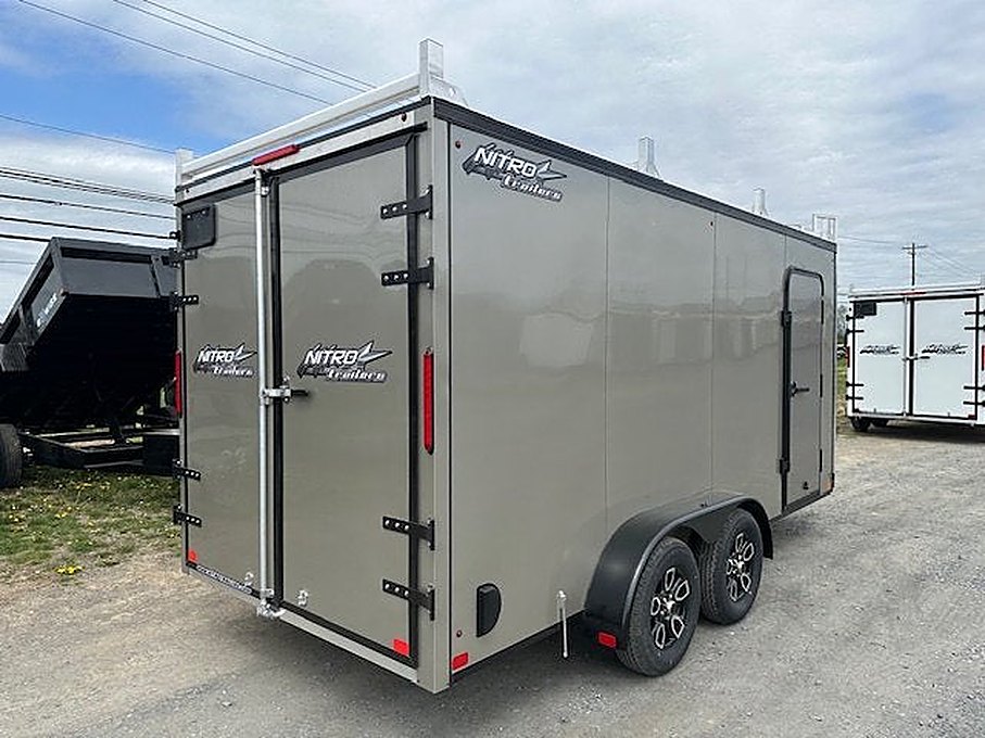 Nitro 7ร16 Enclosed Cargo Trailer- Contractor Package