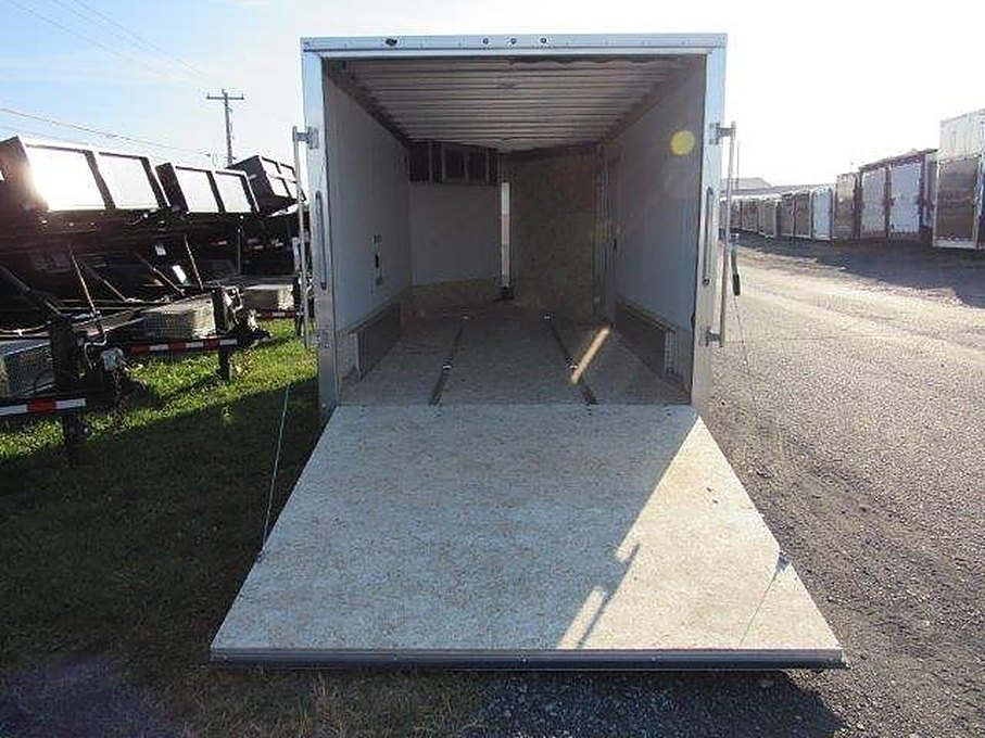 Sno Pro 7.5 x 14 Drive On/Off Snowmobile Trailer โ All Aluminum